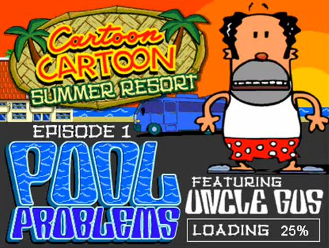 cartoon summer resort game online